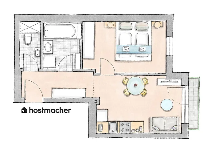 Quiet 1br Oasis, Fast Path By Hm *